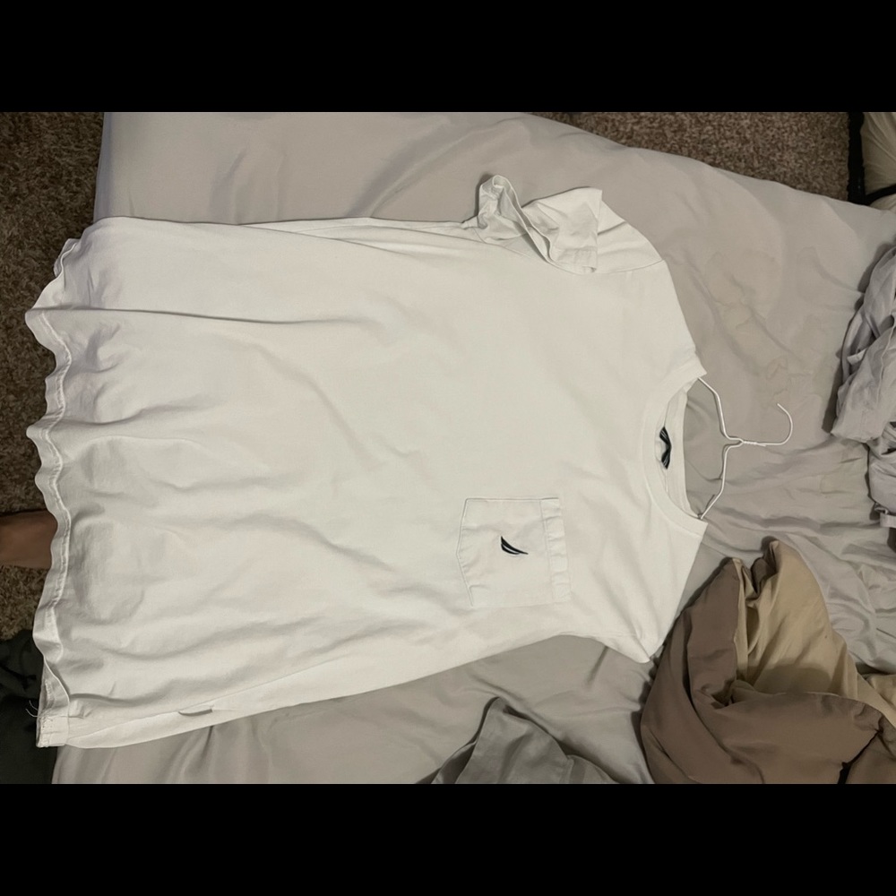 Nautica White Shirt, size medium good condition